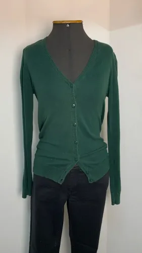 Cardigan verde | Hering 34-38(1294)