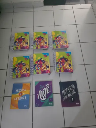 Livros SAS 1° ano do ensino médio usados