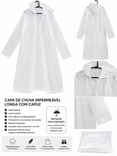 Capa de Chuva Longa
