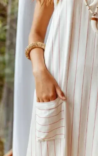 Vestido cropped descanso
