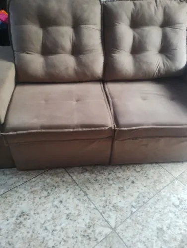 SOFÁ RETRÁTIL E RECLINÁVEL