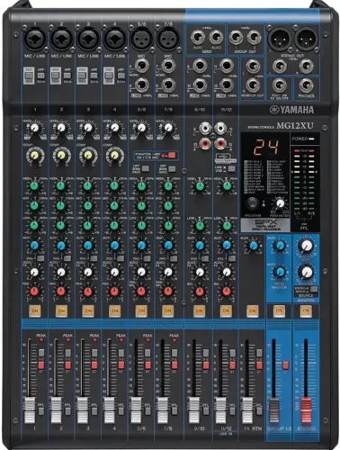 Mixer Yamaha MG12XU - Na caixa!
