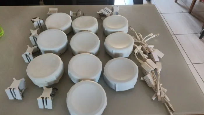 Lote de 10 antenas sxt com poe não acompanha fonte de alimentação 