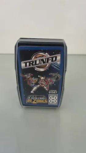 Super Trunfo Cavaleiros Do Zodíaco - Edição Rara Grow 2004
