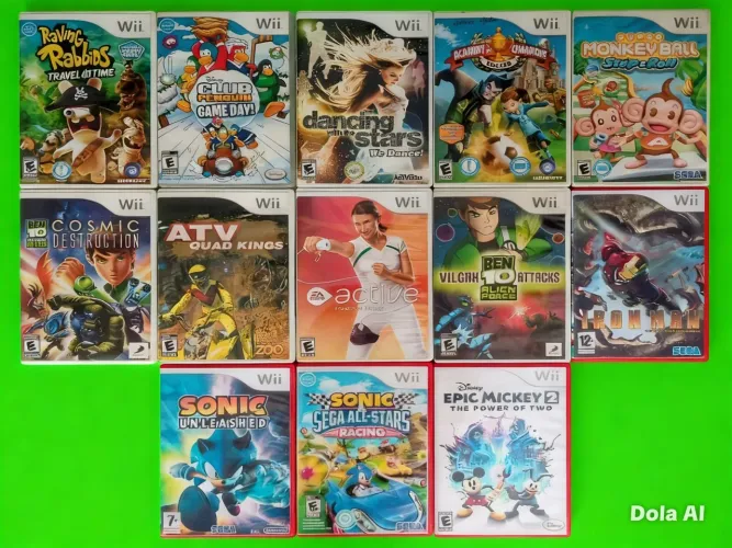 Jogos Wii original 