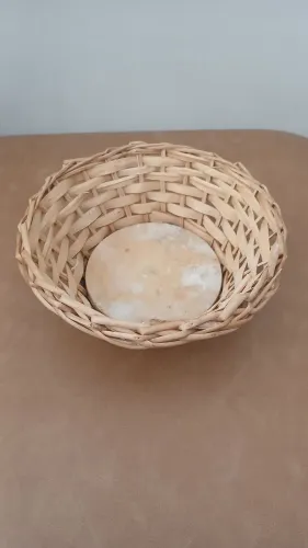 Cesta tipo prato 22cm X 9cm de altura