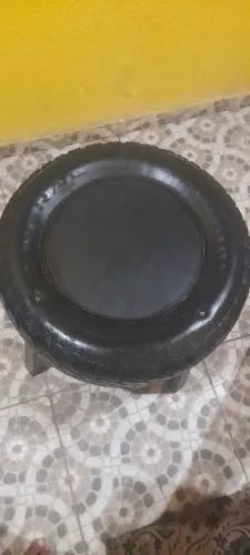 Mesa De Centro Artesanal De Pneu