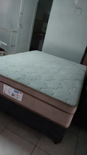 Cama box casal molas ensacadas 