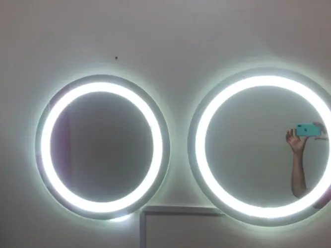 Espelho com Led redondo