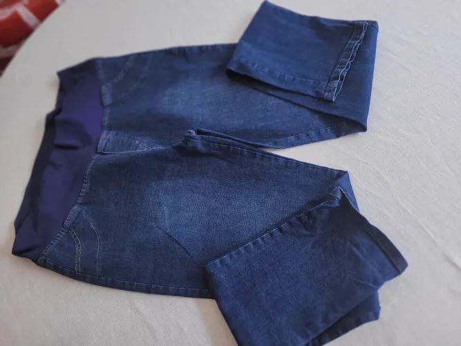 Calça Jeans Gestante