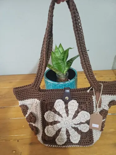 Lindas bolsas de crochê