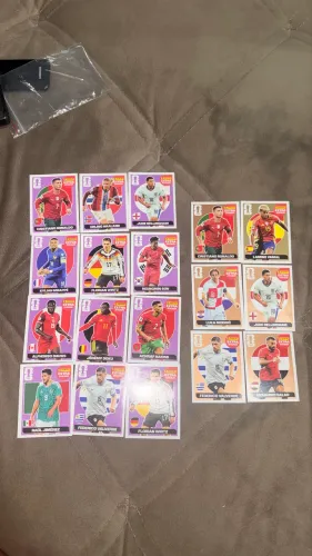 17 extra sticker oficial panini