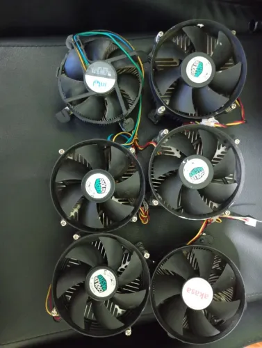 Vários cooler 775