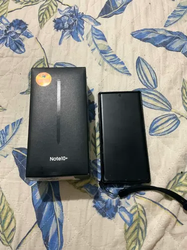 Samsung Galaxy Note 10+ 256 GB - Caixa Original + Capinha Antimpacto