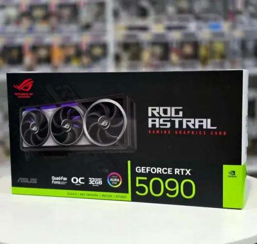 Placa de Video Nvidia Rog Astral Geforce Rtx 5090 Lacrada com Nota