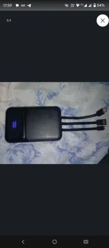 Carregador portátil pra iPhone 