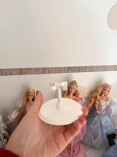 Suporte de pés Barbie