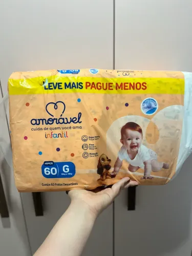 Fralda amorável g