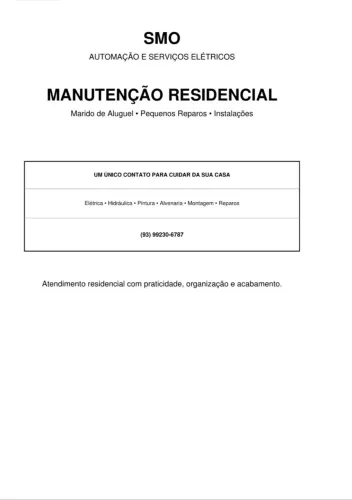 Pequenos serviços (Marido de Aluguel)