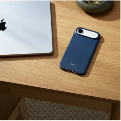 Capa da Beats com MagSafe e Controle da Câmera para iPhone Air - Azul-cascalho