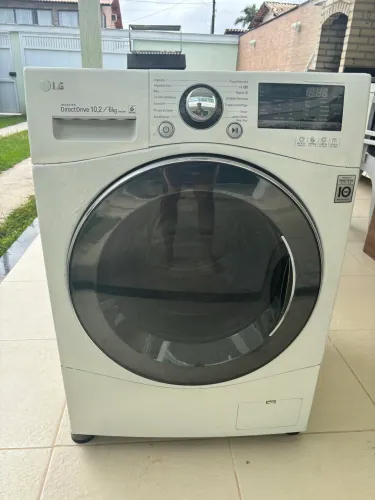 (Ler descrição) Lava e Seca LG Inverter Direct Drive 10,2 kg - R$ 1.100