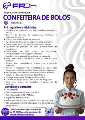 Confeiteira de Bolos