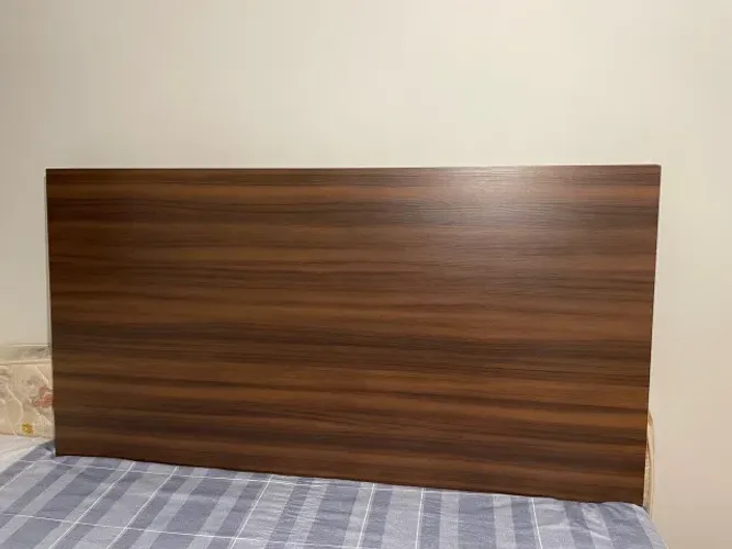 Mesa de jantar retangular de madeira 4 pés