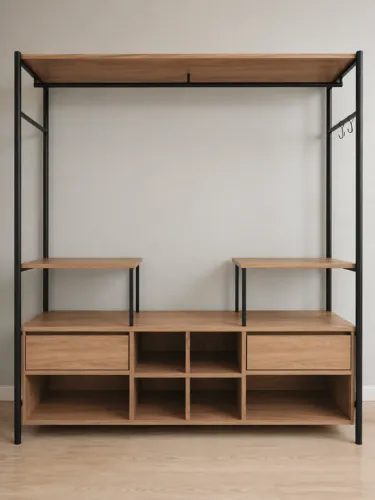 Closet / guarda roupa industrial impecável
