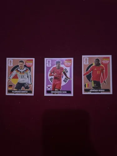 Figurinhas extra sticker da copa do mundo
