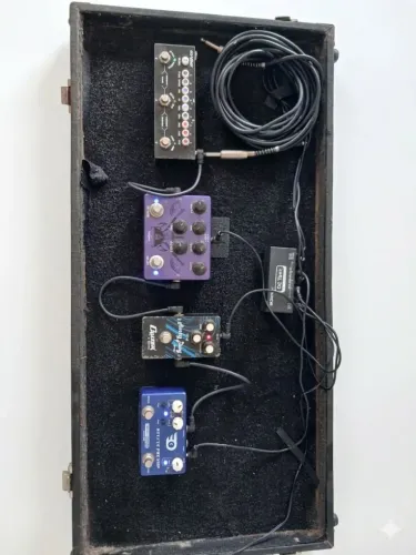 Setup Pedais de guitarra 