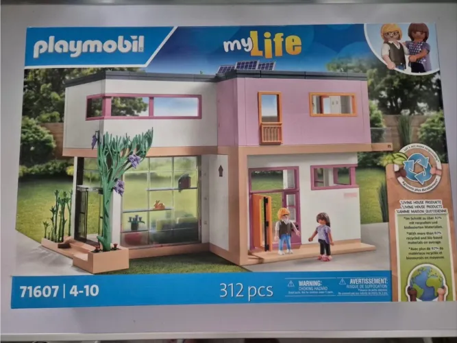 Playmobil My Life 71606- Mansão Moderna Nova na Caixa