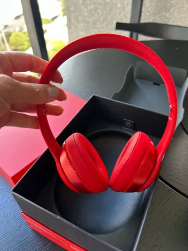 Fone Beats Solo² Vermelho Original - Seminovo