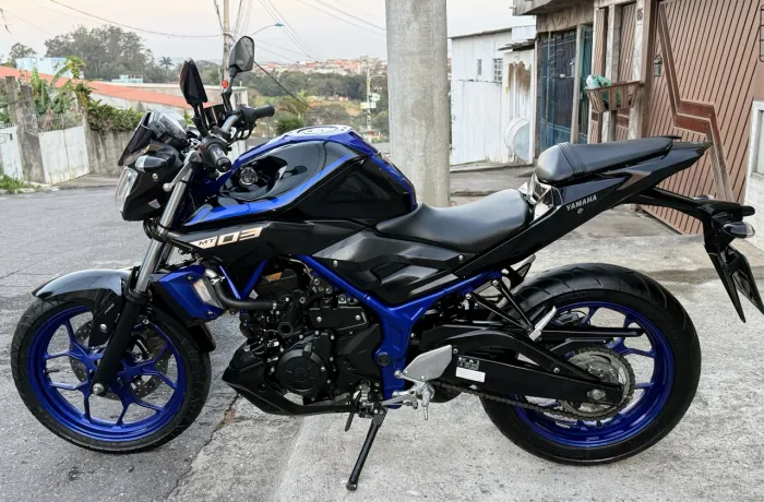 MT03 BLUE RACING, baixo km , laudo cautelar aprovado ? %
