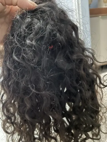 Rabo de cabelo 100% humano 
