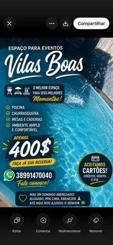 Espaço para eventos