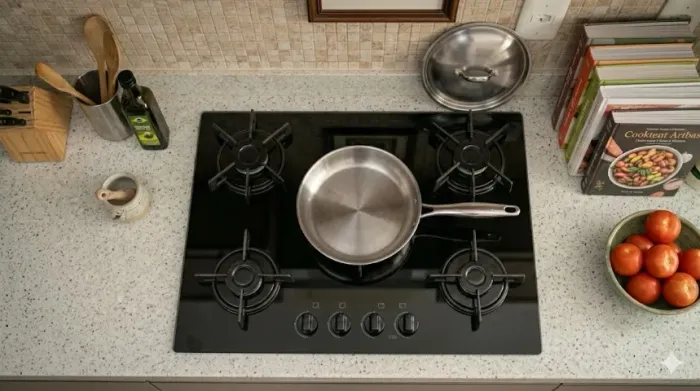 ? Cooktop Itatiaia 4 Bocas Vidro Temperado