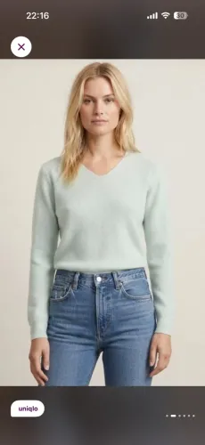 suéter uniqlo cashmere p