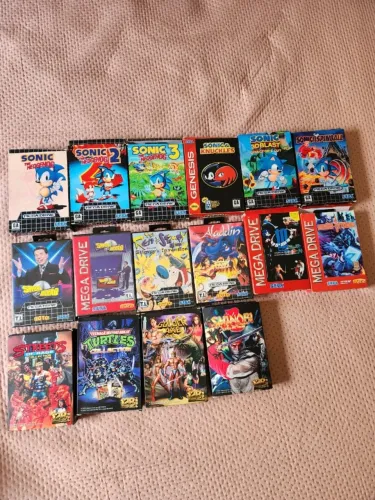 Jogos mega drive cartucho