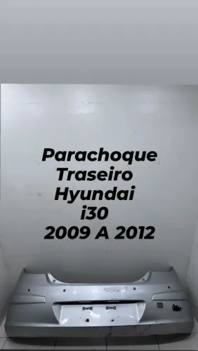 Parachoque traseiro hyundai i30 2009 A 2012 original 