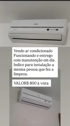 Vendo ar condicionado