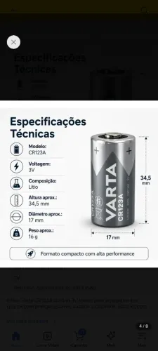 Varta CR123A