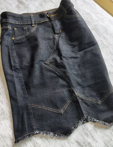 Saia jeans