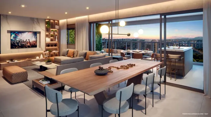 165 M² 3 SUÍTES 2 VAGAS  + HALL PRIVATIVO + HOME OFFICE + + DESPENSA + HALL PRIVATIVO + CL