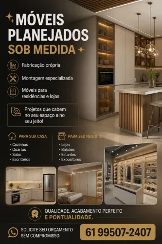 Móveis sob medida planejados