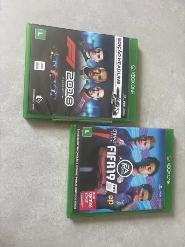 Fórmula 1 original 2018 e fifa 19 para Xbox one