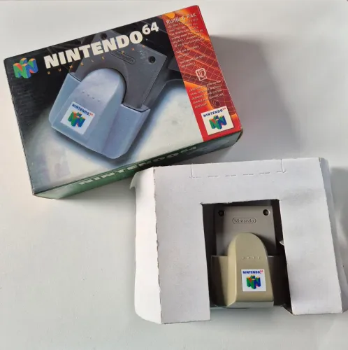 Rumble pak original na caixa