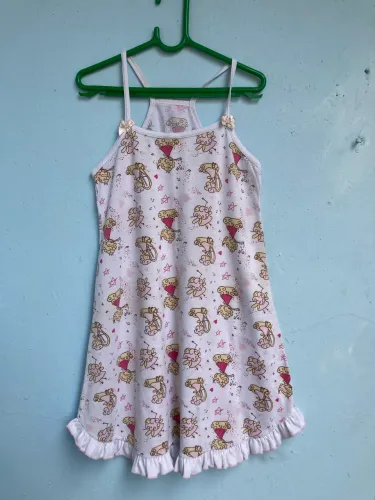 Camisola Pijama Menina Infantil, Tam 8