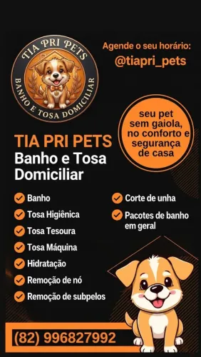 Banho e Tosa Domiciliar