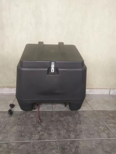 Baú Delivery 80L para Moto + Suporte Yamaha Factor 150