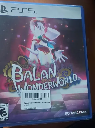 Jogo de ps5 balan wonderworld novo 